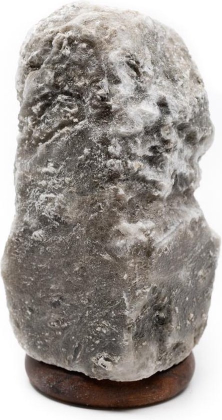 Spiru Himalaya Zoutsteen Lamp - 3-4 kg - Grijs