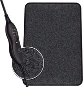 Warmte mat vermogen instelbaar met controller - Antraciet - 50 x 70 cm -V14