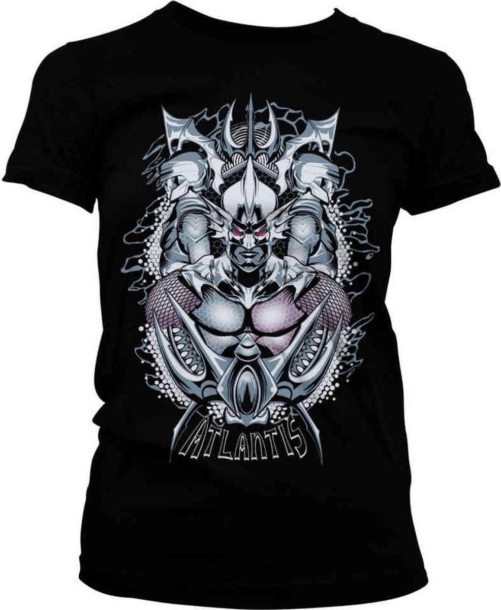 DC Comics Aquaman Dames Tshirt -S- Atlantis Zwart