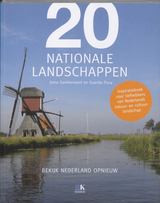 Cover van het boek '20 Nationale Landschappen' van G. Flury en I. Donkervoort