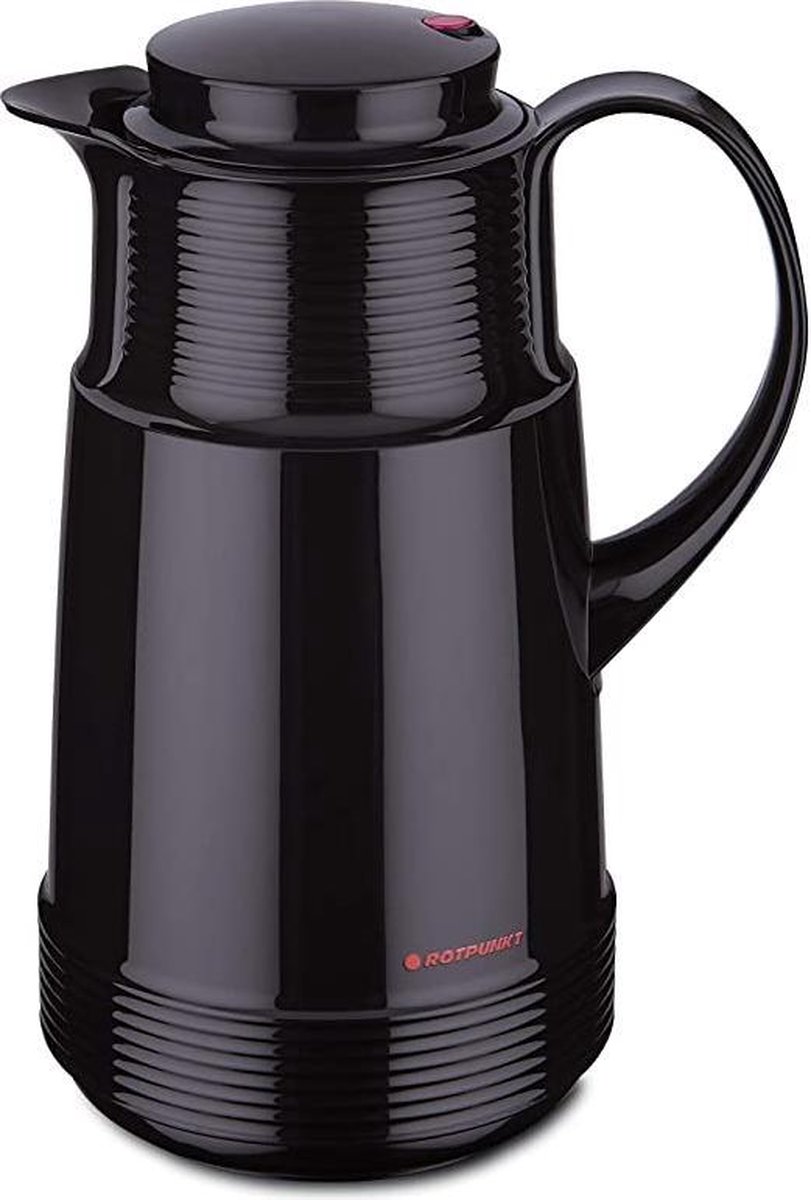 Rotpunkt Katrin 320 - Thermoskan - Dubbelwandig - Isoleer - Zwart - 1 Liter