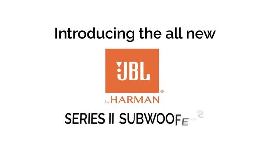 JBL subwoofer Slipstream12''' 1100W noir - Caisson de basses