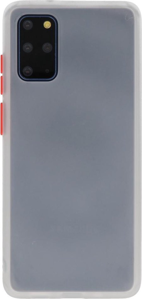 Hardcase Backcover - Hoesje Geschikt voor Samsung Galaxy S20 Plus Transparant