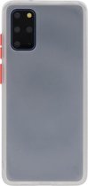Hardcase Backcover - Hoesje Geschikt voor Samsung Galaxy S20 Plus Transparant