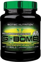 Scitec Nutrition - G-Bomb 2.0 - Multi component glutamine matrix - 500 g - 35 porties - poeder - Orange
