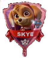 SKYE-PAWPATROL-ROZE-50x55CM-FOLIE-BALLON