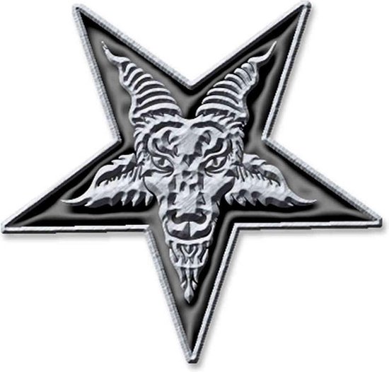 - Pentagram Pin - Zilverkleurig