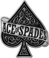 Motorhead Pin Ace Of Spades Zwart/Zilverkleurig
