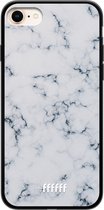 iPhone 7 Hoesje TPU Case - Classic Marble #ffffff