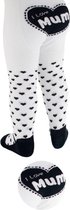 Baby maillot|2 stuks|kleur zwart en wit mt 0-6 mnd