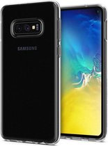 Hoesje Samsung Galaxy S10e - Spigen Liquid Crystal Case - Doorzichtig/Transparant