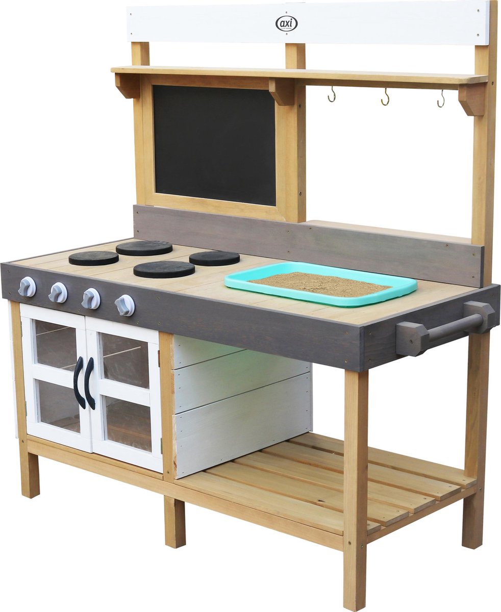 AXI Rosa Zand & Water Speelkeuken Groot - Incl. 17-delige accessoire set - Modder Keuken — afbeelding 13