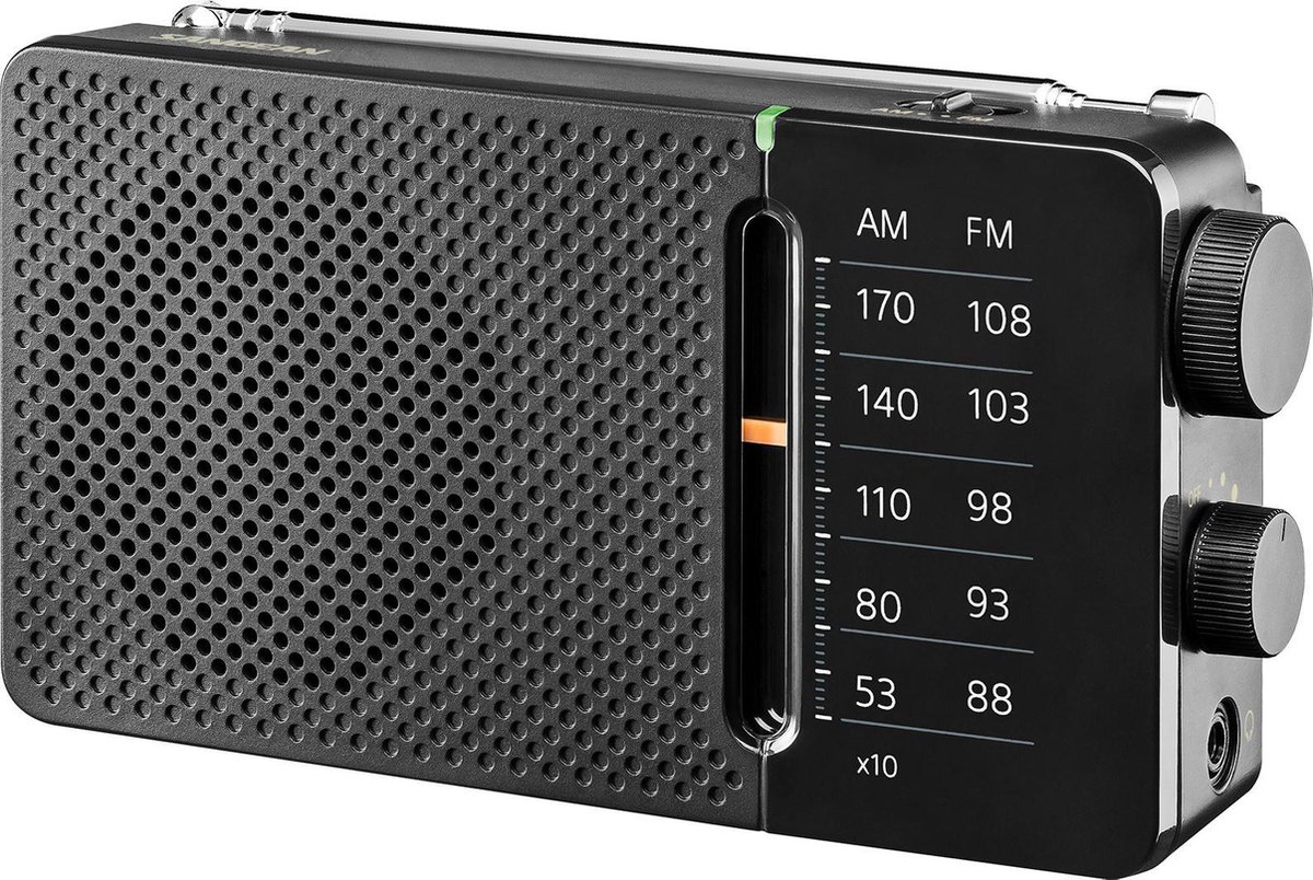 Sangean SR-36 - FM Radio - Draagbare Radio met AM en FM - Zwart