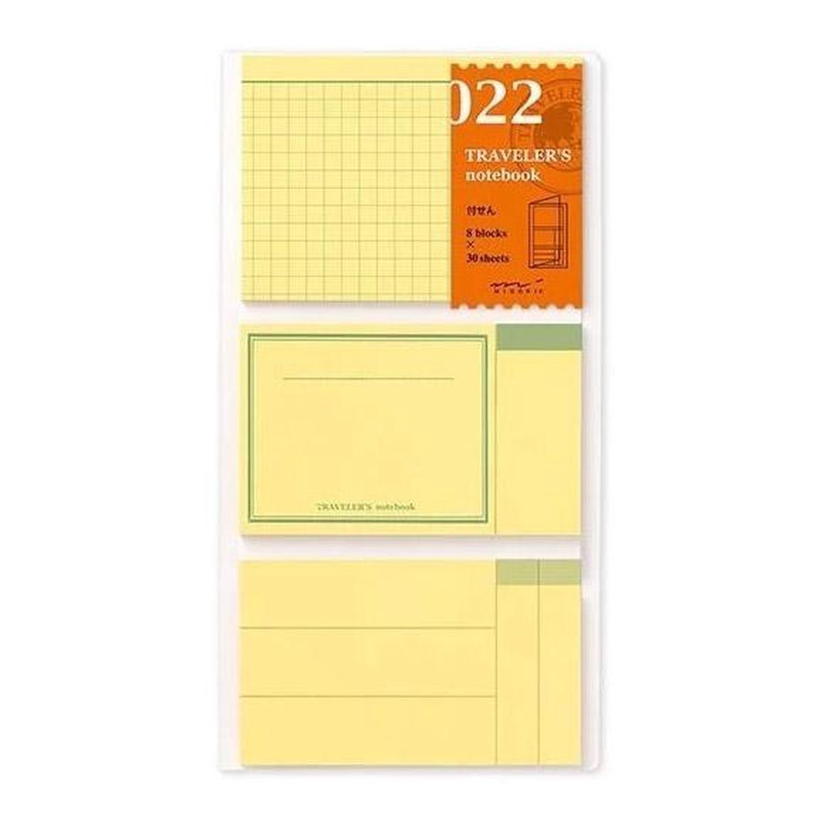 TRAVELER`S notebook Refill 022 - Sticky Note