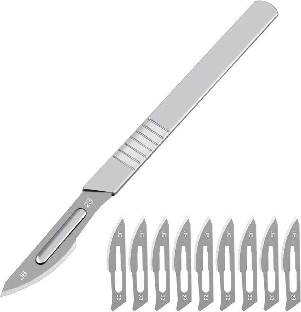 Scalpel Set, scalpel de découpe de précision avec 10 lames, pour