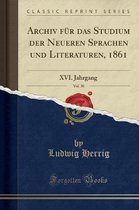Archiv Fur Das Studium Der Neueren Sprachen Und Literaturen, 1861, Vol. 30
