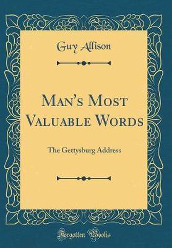 Man s Most Valuable Words Guy Allison 9780265923306 Boeken Bol man-s-most-valuable-words-guy-allison-9780265923306-boeken-bol