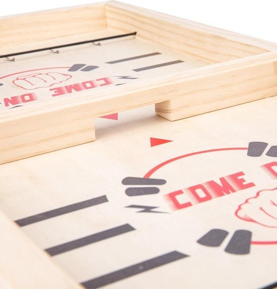 TUZHE Sling Puck Spel Tafelvoetbal-Winnaarspel, Tafelvoetbal Bordspel Hockey Opvouwbaar, Draagbaar Schaakbord, Geschikt voor Feestspellen, Tafelspellen en Ouder-Kind-Interactie