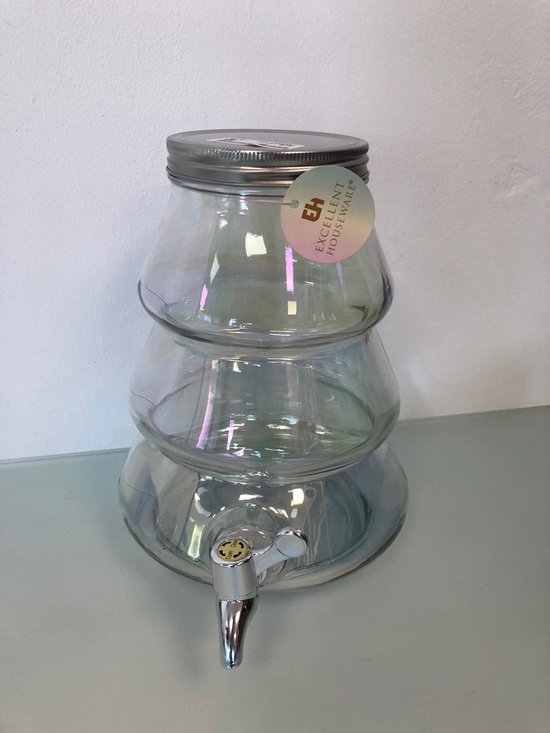 Limonade dispenser glas kerstboom