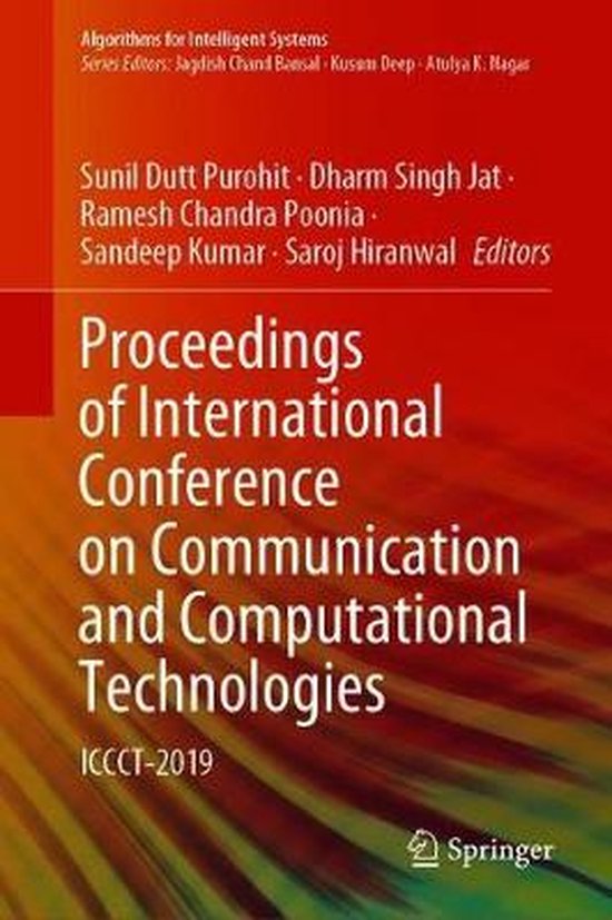 Proceedings of International Conference on Communication and Computational Techn