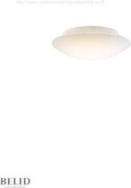 Kupol Plafondlamp dimbare met opaalglas D260 MM