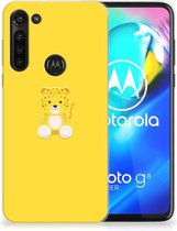 Hippe Hoesjes Motorola Moto G8 Power Telefoon Hoesje Baby Leopard