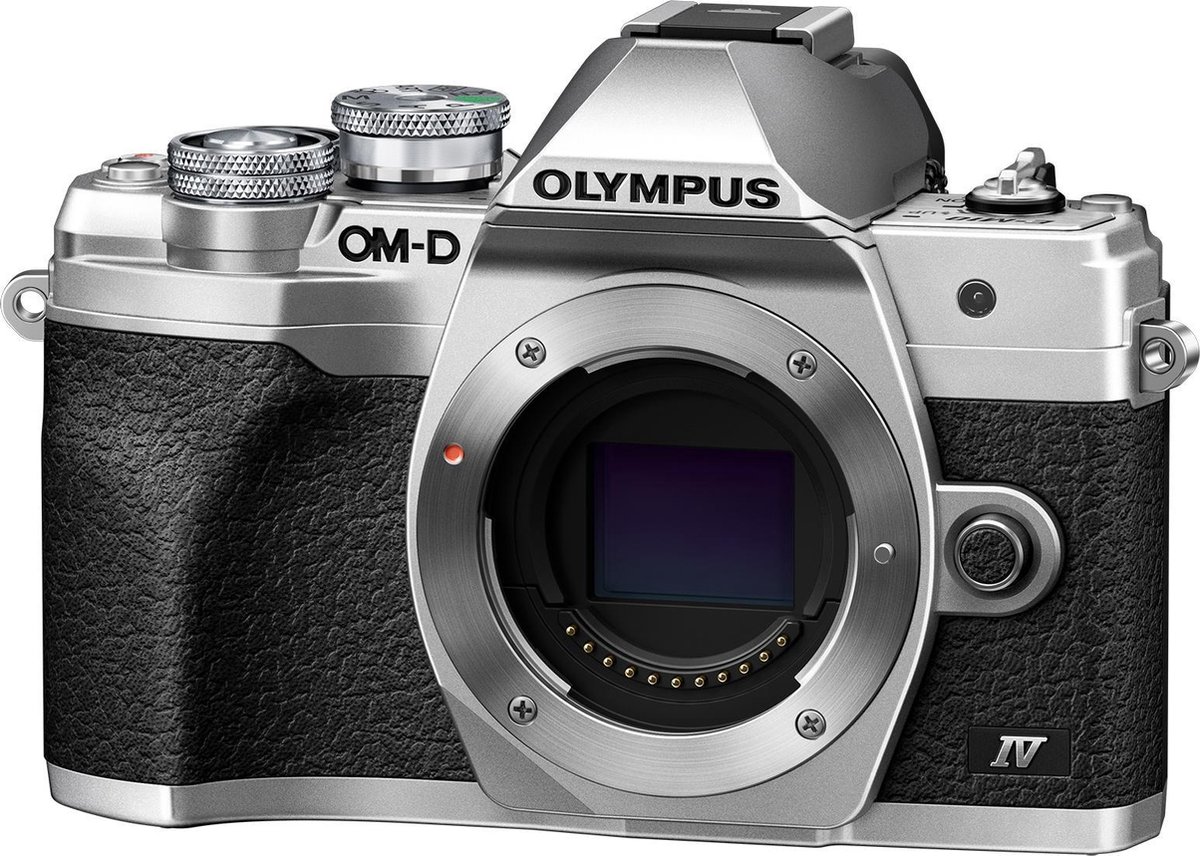 Bol.com Olympus OM-D E-M10 Mark IV - Systeemcamera - Body - Zilver aanbieding