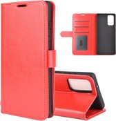 Samsung Galaxy Note 20 hoesje - Wallet bookcase - Rood - GSM Hoesje - Telefoonhoesje Geschikt Voor: Samsung Galaxy Note 20