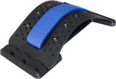 Fit & Vitaal Backstretcher - Rugstretcher - Backstretcher voor Houding Correctie - Magnetische Acupunctuur - Verstelbaar - Rugmassage - Blauw