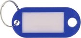 Westcott sleutelhanger - donker blauw - 100 stuks in doos - met verwisselbaar etiket - AC-E10652