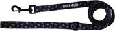 Little Lou The Brand hondenriem HASHTAG - 152 cm x 2 cm - hondenleiband - uitlaatriem - hondenlijn - zwart