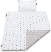 Deken set - 100% katoen – Baby dekentje 75 x 100 cm +  hoofdkussen 30 x 40 cm