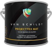 van Schildt Projecttex Muurverf Badkamer Keuken en Vochtige Ruimtes Mat 2,5 Liter Antracite Ral 7016