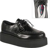Demonia Creepers -40 Shoes- V-CREEPER-502 US 8 Zwart