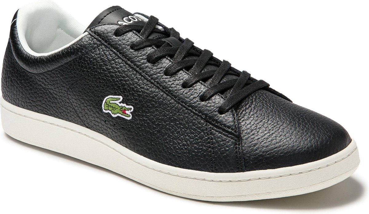 Lacoste Carnaby Evo 2 SMA Heren Sneakers /Off Zwart