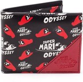 Nintendo - Super Mario Odyssey bifold portemonnee zwart/rood