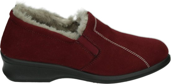 Rohde 2516 - Volwassenen Dames pantoffels - Kleur: Rood - Maat: 40