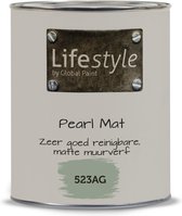 Lifestyle Pearl Mat - Extra reinigbare muurverf - 523AG - 1 liter