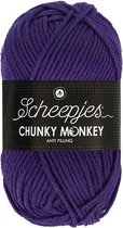 Scheepjes Chunky Monkey 100g - 2001 Deep Violet - Paars