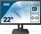 AOC Essential-line 22E1Q computer monitor 54,6 cm (21.5") 1920 x 1080 Pixels Full HD LED Zwart