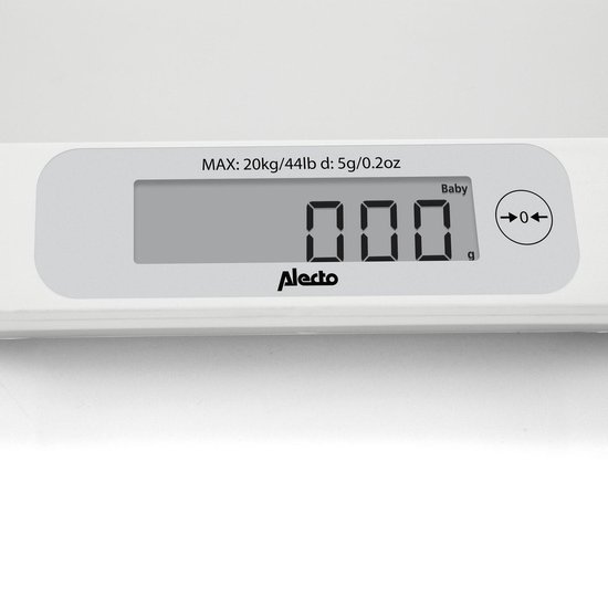Alecto BC-29 Babyweegschaal