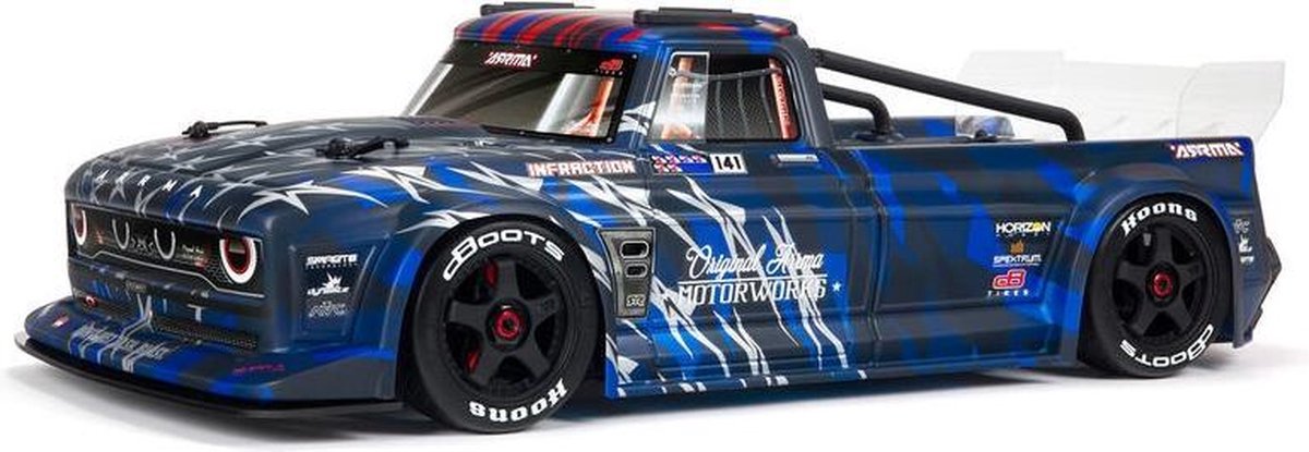 Arrma Infraction V2 6s Blx Modele Radiocommande Voiture Moteur Electrique 1 7 Bol Com