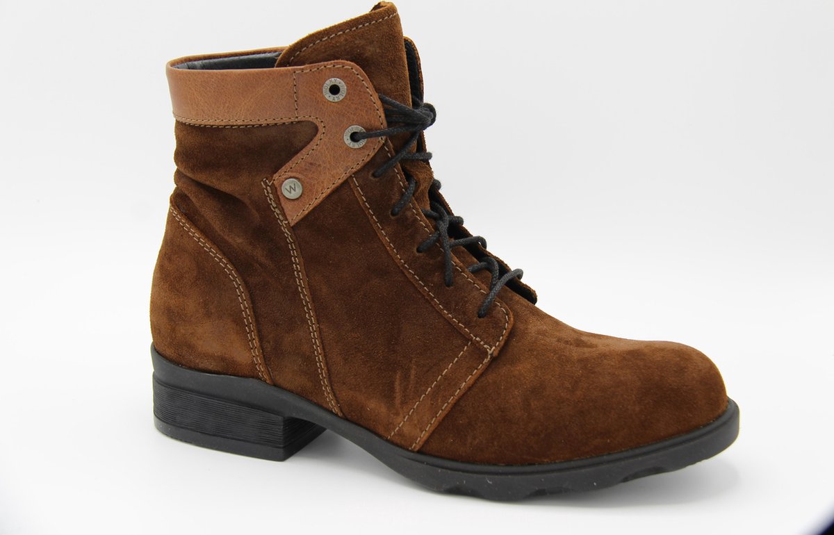 Wolky center Liverpool cognac veter bootie maat 42 Wolky center Liverpool cognac veter bootie maat 42