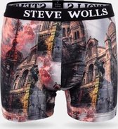 Steve Wolls® - Boxershort print Building - Maat M