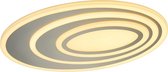 LED Plafondlamp - Plafondverlichting - Trion Suban - 58W - Aanpasbare Kleur - Rond - Mat Wit - Kunststof - BSE