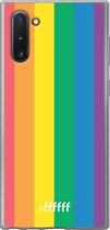 Samsung Galaxy Note 10 Hoesje Transparant TPU Case - #LGBT #ffffff