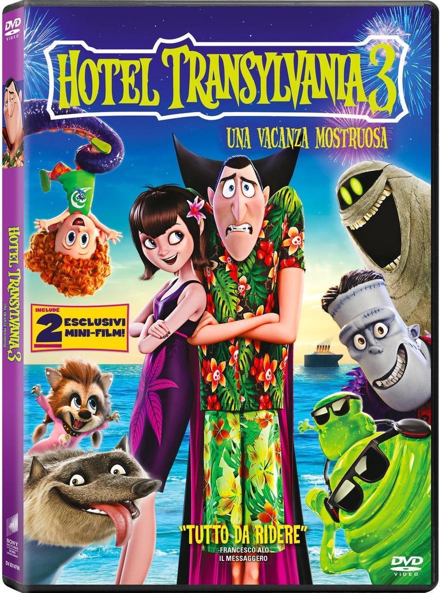 Sony Pictures Hotel Transylvania 3. Una vacanza mostruosa DVD Engels, Italiaans, Pools