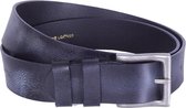 The Chesterfield Brand Leren Riem Antonio Navy