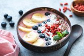Coconut Bowl - Kokosnootkom - Incl. Lepel Van Palmhout - 1 Set