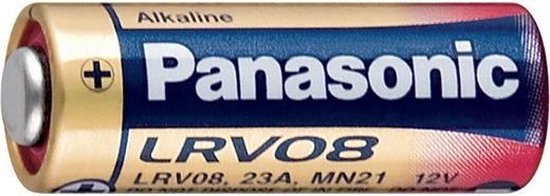 Panasonic 23A LRV08 Alkaline 12V niet-oplaadbare batterij | bol.com